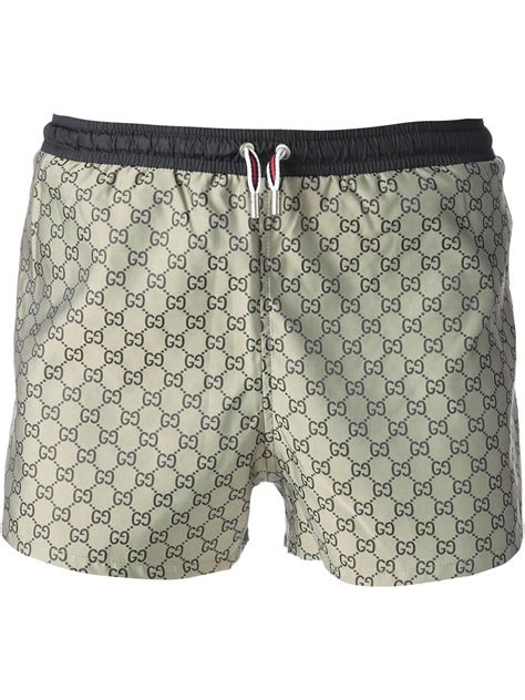 gucci shorts beige|gucci shorts for men.